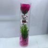 pvc cylindrical soap, flower foam bear creative gifts, festival and wedding decoration wholesale, one-piece consignment, factory direct sales details Picture